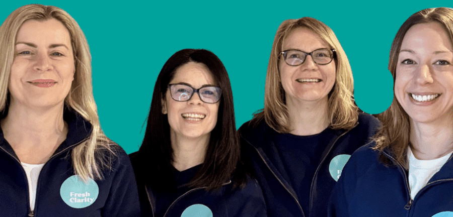 the Fresh Clarity Team supporting small businesses